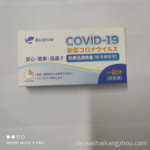 Covid-19-Antigen-Speichel-Testgeräte